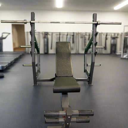 Fully Adjustable Olympic Bench Press, Full Incline & Decline (New)