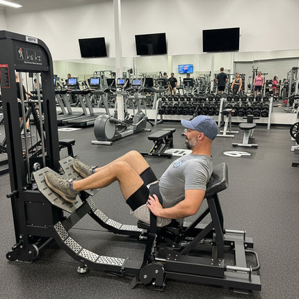Selectorized Hip Thrust Glute Machine w/ 250lb Weight Stack (New)