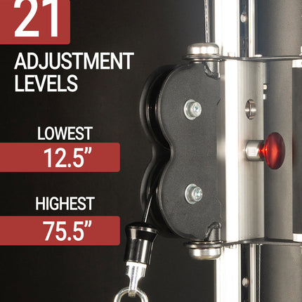 Functional Trainer With Dual 230 lb Weight Stacks