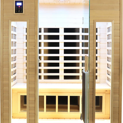 Low EMF Three person Far infrared sauna room (Roof & Floor)