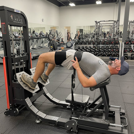 Selectorized Hip Thrust Glute Machine w/ 250lb Weight Stack (New)