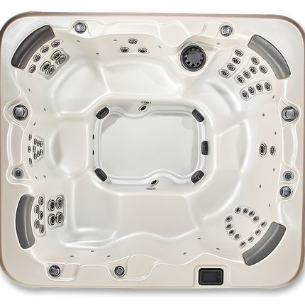 Alpine Hot Tub - Spacious 7-Person Therapy Experience with Elegant Design