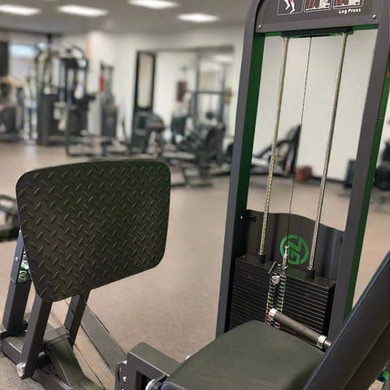 Selectorized Horizontal Leg Press with 250lb weight stacks (New)