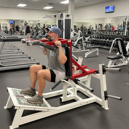 Plate Loaded Power Squat & Hack Squat (V-Squat) Machine (New)