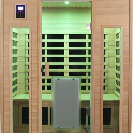 Low EMF Three person Far infrared sauna room (Roof & Floor)