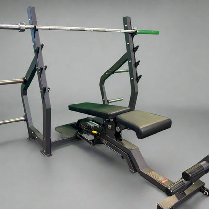 Fully Adjustable Olympic Bench Press, Full Incline & Decline (New)