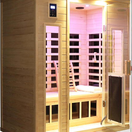 Low EMF Three person Far infrared sauna room (Roof & Floor)
