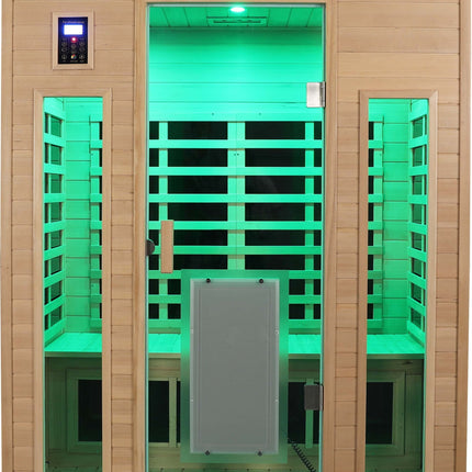 Low EMF Three person Far infrared sauna room (Roof & Floor)