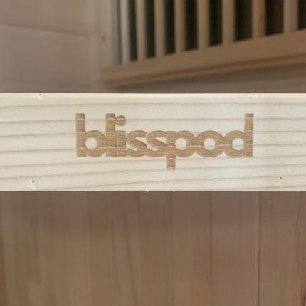 Blisspod | Vienna | Far Infrared Sauna | Canadian Hemlock Very Low EMF | 72.8"H x 35.4"W x 25.6"D | 1 Person