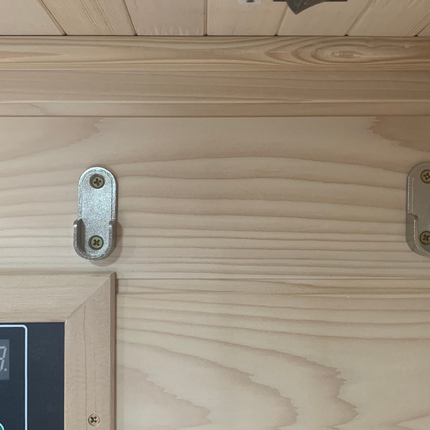 Blisspod | Vienna | Far Infrared Sauna | Canadian Hemlock Very Low EMF | 72.8"H x 35.4"W x 25.6"D | 1 Person