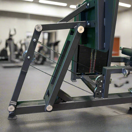 Selectorized Horizontal Leg Press with 250lb weight stacks (New)