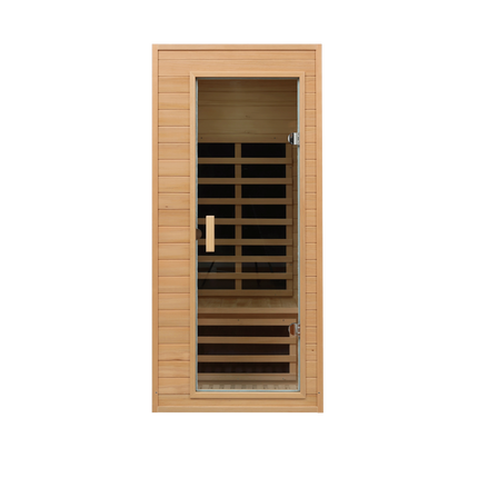 Hemlock One-person far infrared roof embedded indoor sauna room (Left & Right)