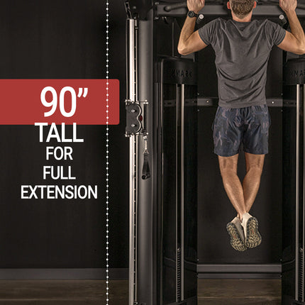 Functional Trainer With Dual 230 lb Weight Stacks