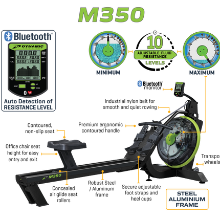 Dynamic Fluid Rower - M350