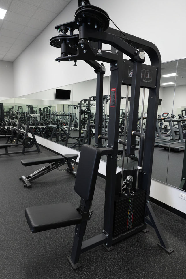 Selectorized Pec Fly & Rear Delt Fly (Pec Deck) w/ 250lb weight stacks (New)