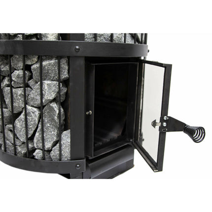 Harvia Legend 240 Greenflame Wood Burning Sauna Stove - Finnish Sauna Builders