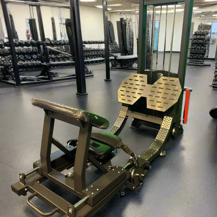 Selectorized Hip Thrust Glute Machine w/ 250lb Weight Stack (New)