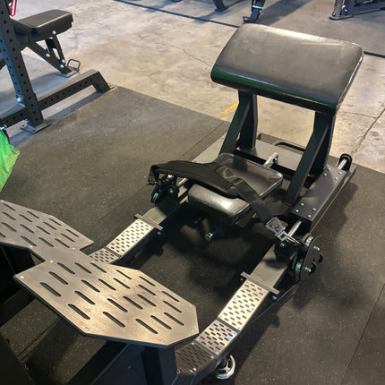 Selectorized Hip Thrust Glute Machine w/ 250lb Weight Stack (New)