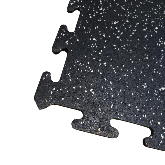 NEW Hammer Clad 8mm Premium Rubber Floor Tiles and Interlocking Gym Tile Flooring