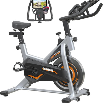 Personal Gym Experience Home Workout Bike with LCD Monitor
