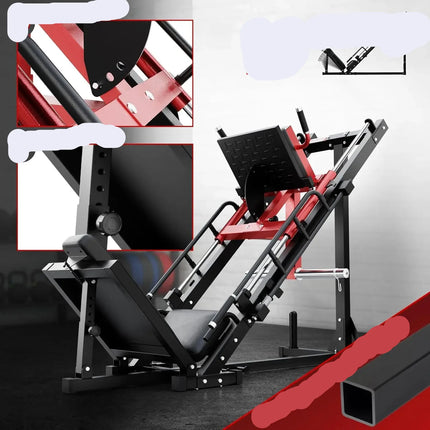 Pro-Grade Leg Press for Home Gyms Hack Squat Included