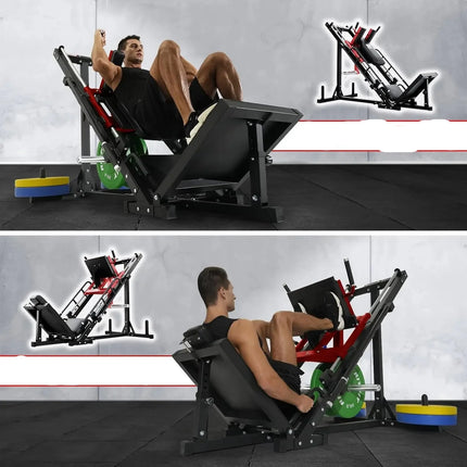 Pro-Grade Leg Press for Home Gyms Hack Squat Included