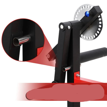 600lb Capacity Adjustable Leg Extension & Curl Machine