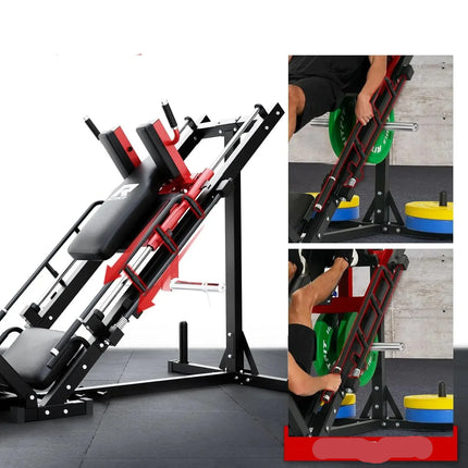 Pro-Grade Leg Press for Home Gyms Hack Squat Included