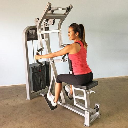 Classic Seated Row - Muscle D Fitness - Pin Selectorized - Back Workout