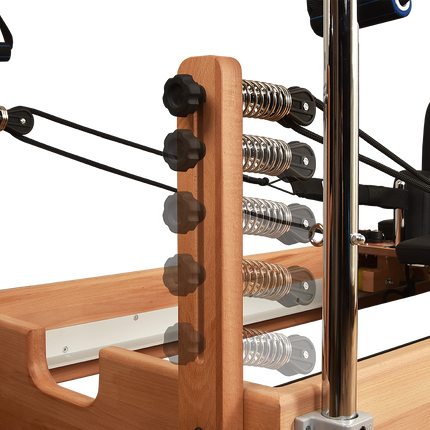 Private Pilates Premium Wood Reformer-Tower Bundle
