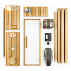 Western Red Cedar / No Accessories / No Heater
