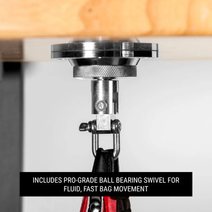 Wall Mounted Speed Bag Platform with Shackle Swivel for MMA and Boxing