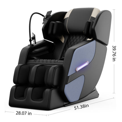 Airvana Imperium Full-Body Zero Gravity Massage Recliner Chair With Ambient Lighting
