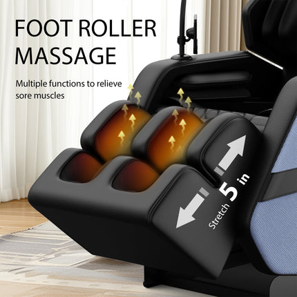 Airvana Imperium Full-Body Zero Gravity Massage Recliner Chair With Ambient Lighting