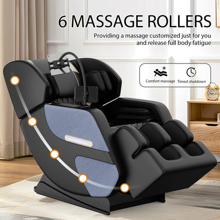 Airvana Imperium Full-Body Zero Gravity Massage Recliner Chair With Ambient Lighting