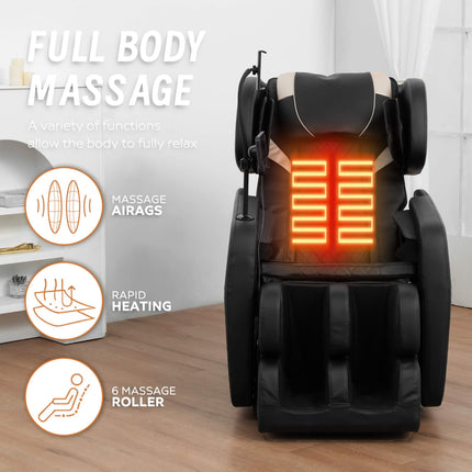 Airvana Nocturne Full-Body Zero Gravity Massage Chair With Retractable Footrest