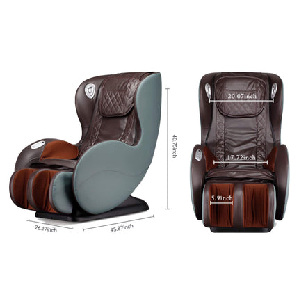 Airvana Luxe SL-Track Full Body Zero Gravity Massage Chair Recliner With Shiatsu & Bluetooth Speaker [GR8526]