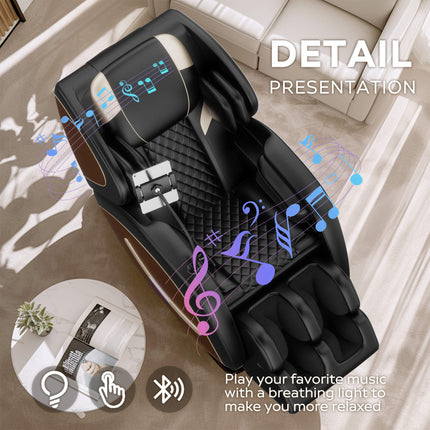 Airvana Sovereign Zero Gravity Massage Chair With Six Massage Rollers