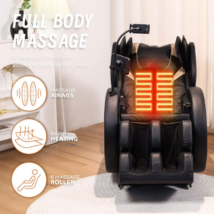 Airvana Tranquil Automatic Zero Gravity Massage Recliner Chair With Full Body Air Pressure