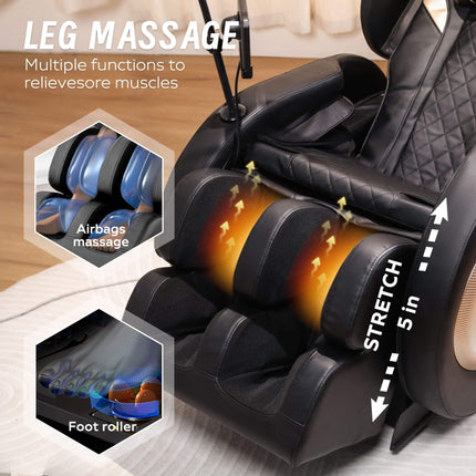 Airvana Tranquil Automatic Zero Gravity Massage Recliner Chair With Full Body Air Pressure