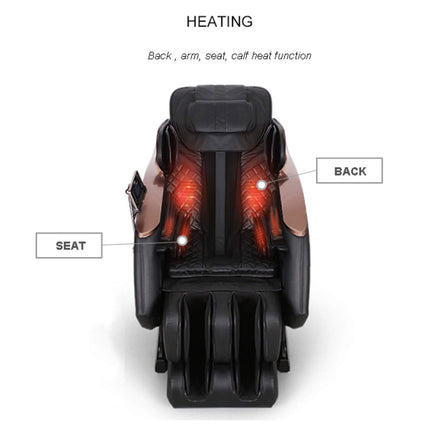 Airvana Zenith Full Body Zero Gravity Shiatsu Massage Chair With Heat And Voice Control