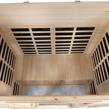 Low EMF Three person Far infrared sauna room (Roof & Floor)