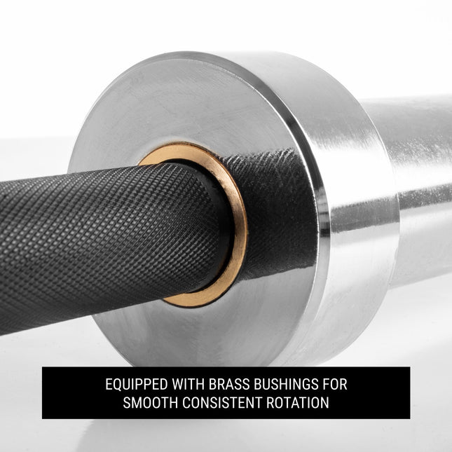 Blacksmith EZ Curl Bar, Fits Olympic Weight Plates