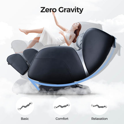 Bosscare Full Body 3D Zero Gravity Shiatsu Recline Massage Chair With Waist Heating