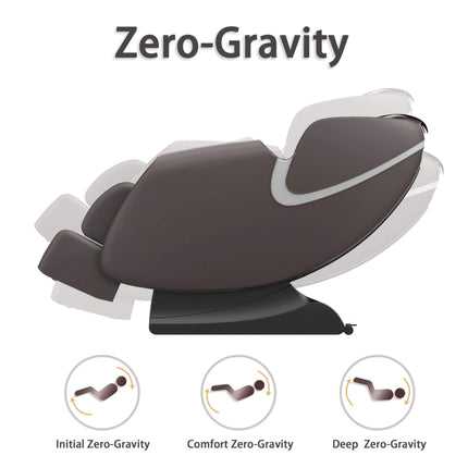 Bosscare Full-Body Zero-Gravity Leather Massage Chair With Zero Gravity And Bluetooth [GR8012]