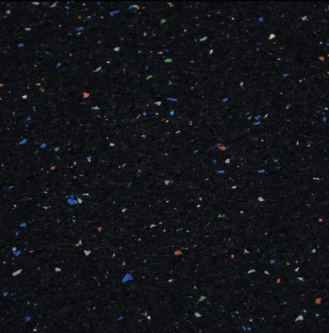 NEW Hammer Clad 8mm Premium Gym Flooring Mats 4' x 6' Confetti Fleck