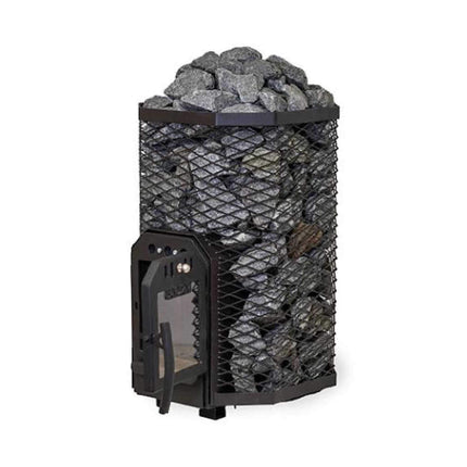 Cozy Heat Wood-Burning Floor Mount Sauna Stove With Chimney Kit And Sauna Stones [COZY] (SAK57382)