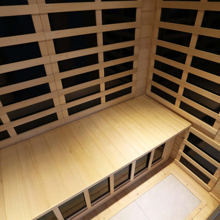 Low EMF Three person Far infrared sauna room (Roof & Floor)