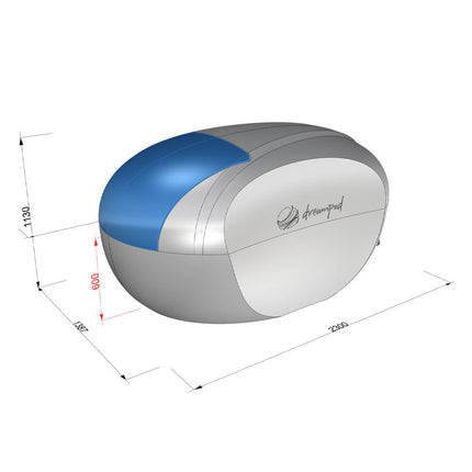 Dreampod Home Float Plus Premium Fiberglass Floatation Tank [DPFP108WPE]