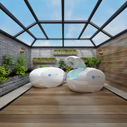 Dreampod Home Float Plus Premium Fiberglass Floatation Tank [DPFP108WPE]